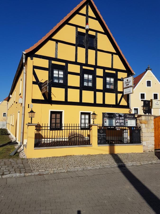 Ferienwohnung Fachwerkhaus Dresden Buitenkant foto