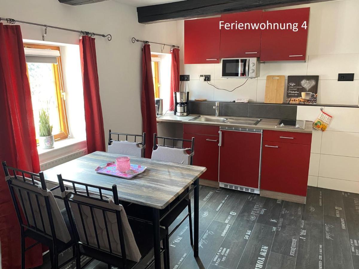 Ferienwohnung Fachwerkhaus Dresden Buitenkant foto