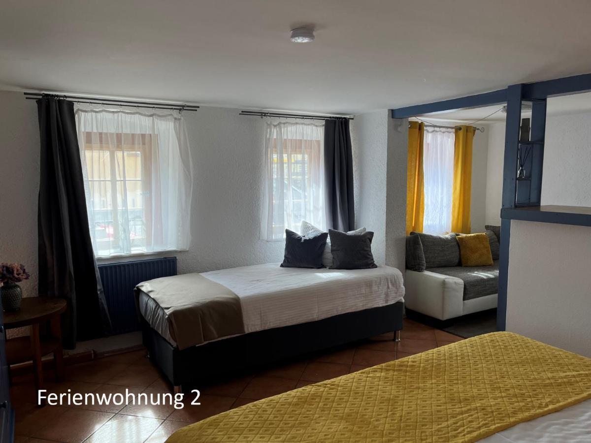 Ferienwohnung Fachwerkhaus Dresden Buitenkant foto