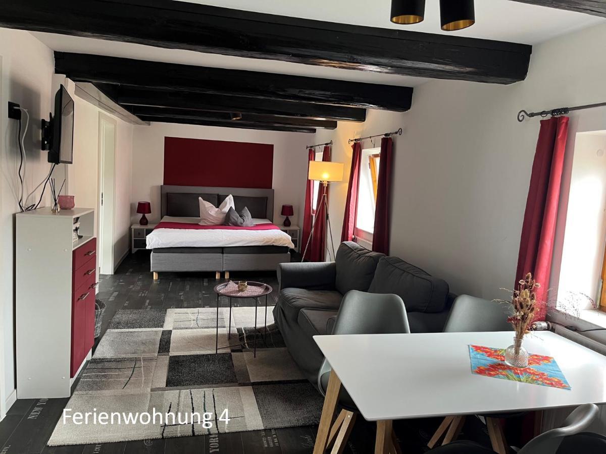 Ferienwohnung Fachwerkhaus Dresden Buitenkant foto