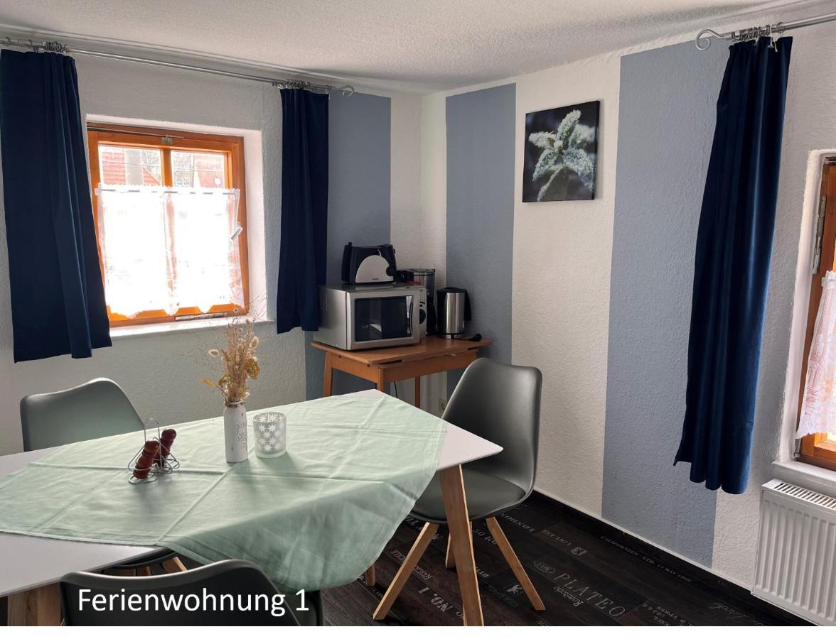 Ferienwohnung Fachwerkhaus Dresden Buitenkant foto